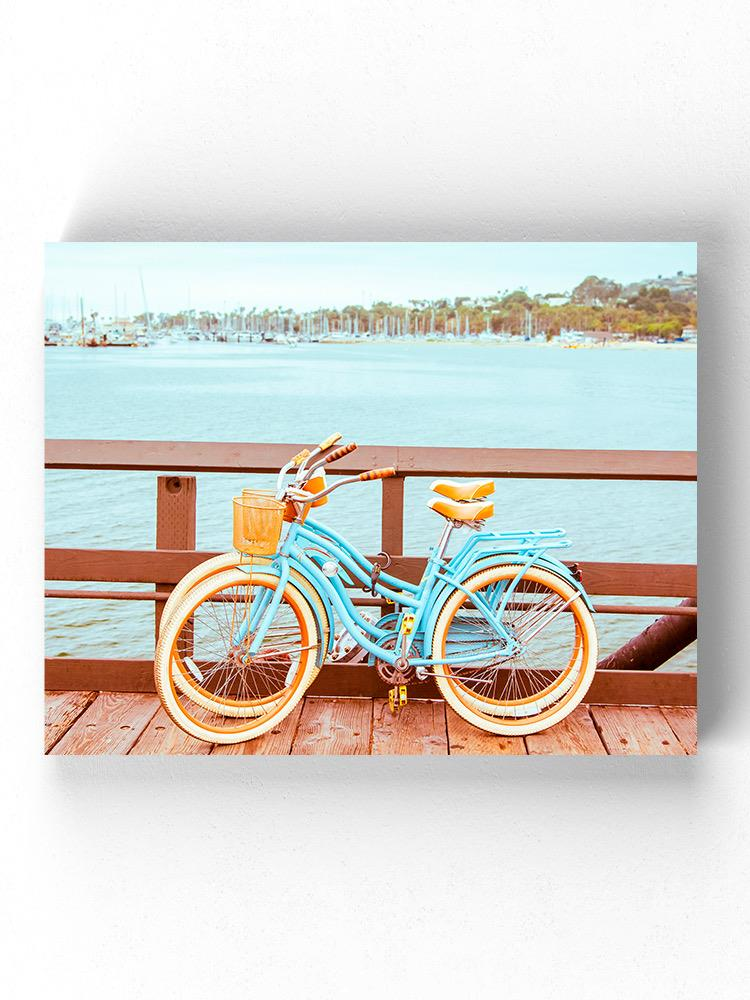 Two Retro Bicycles Wrapped Canvas -Image by Shutterstock