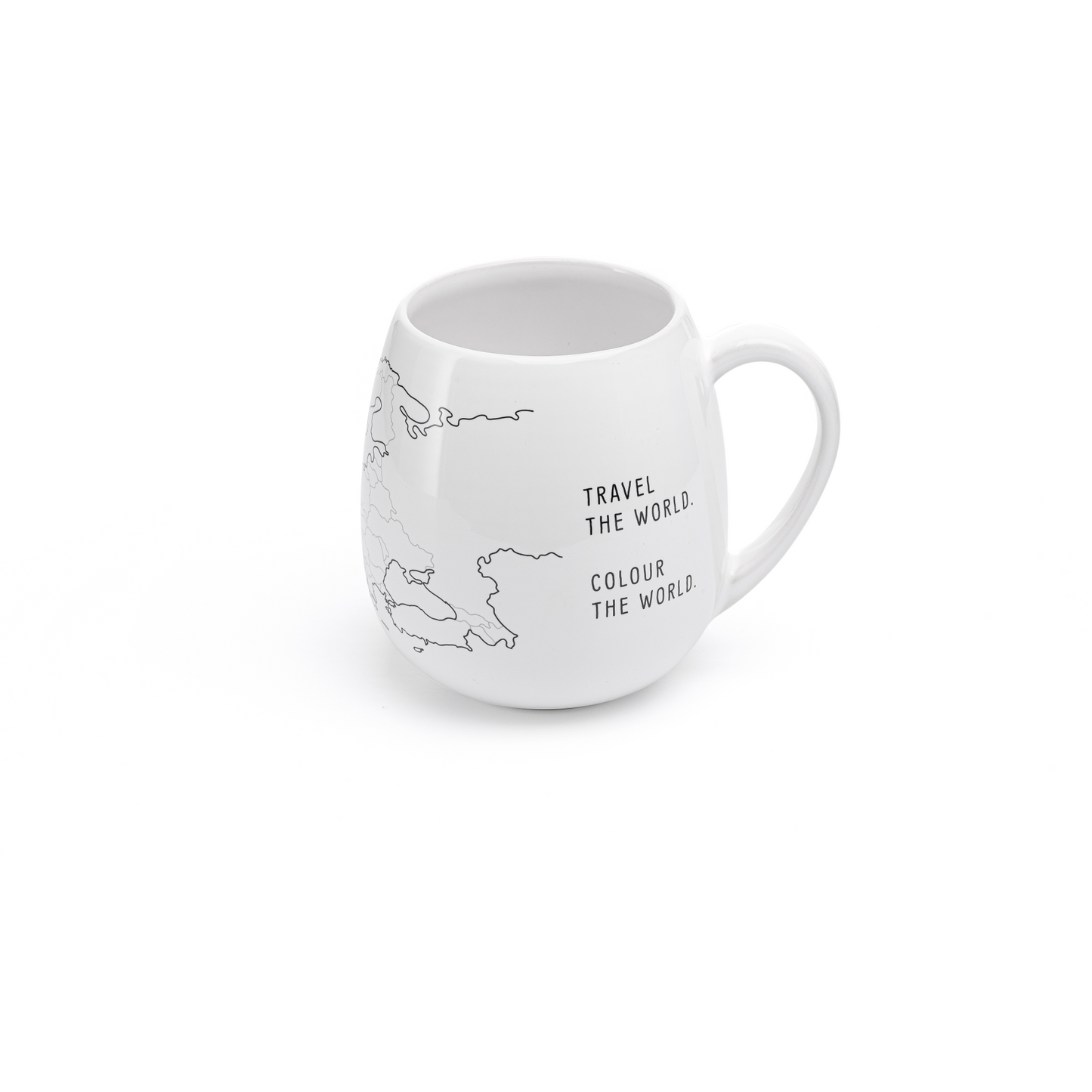 Europe Map Colour In Mug