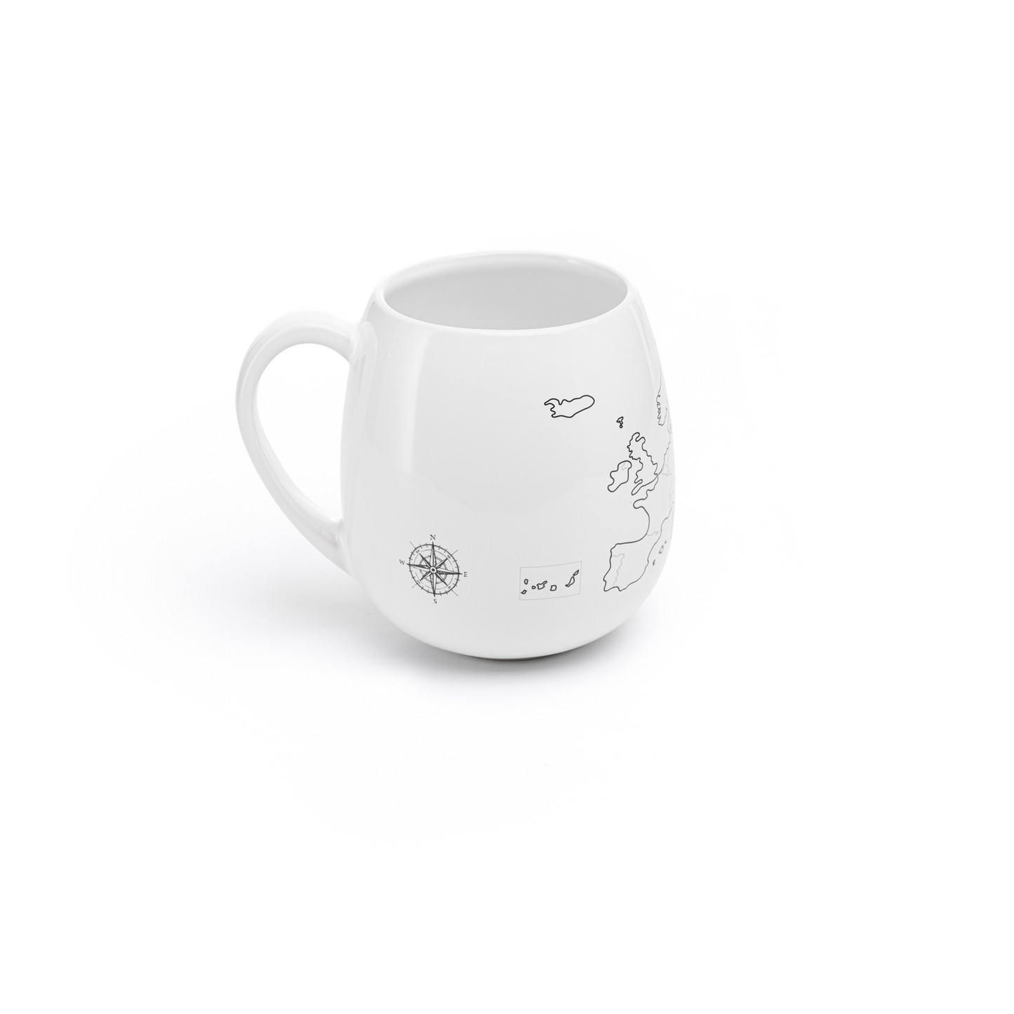 Europe Map Colour In Mug