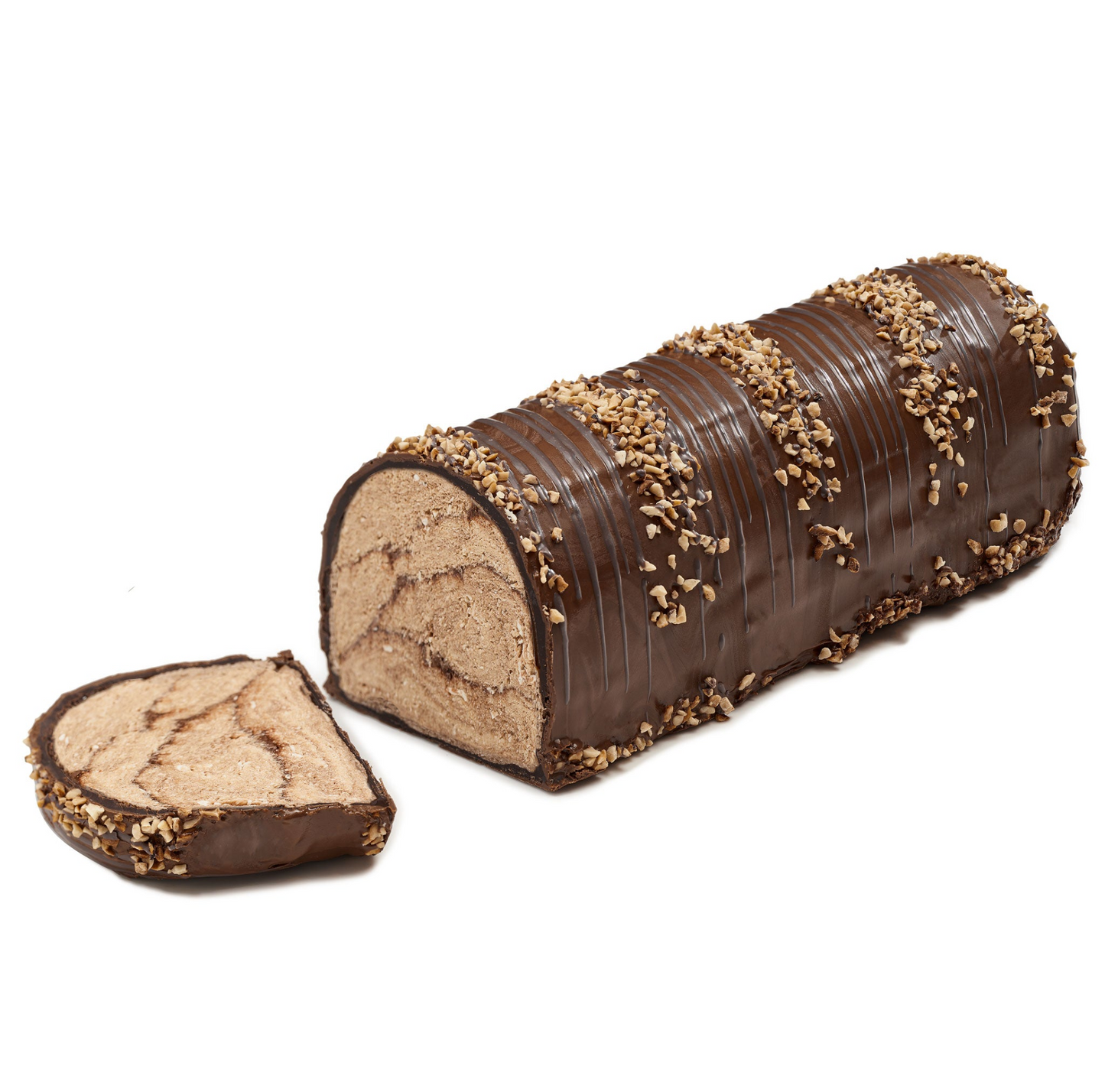 Fames Zebra Halva Dark Chocolate Log – Handcrafted With Deluxe Gift Box