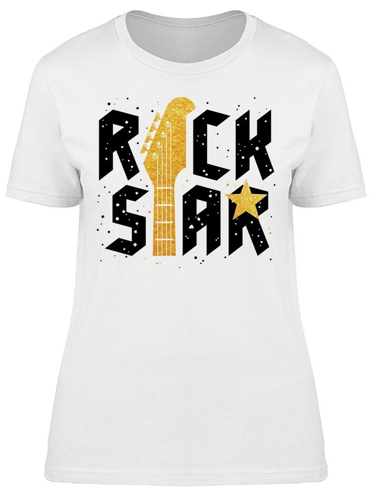 Typography Rock Star Tee Women's -Image by Shutterstock