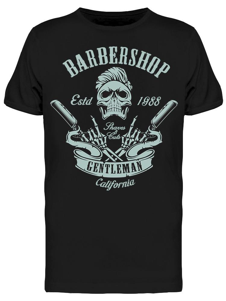 Poster. Barbershop Tee Men's -Image by Shutterstock