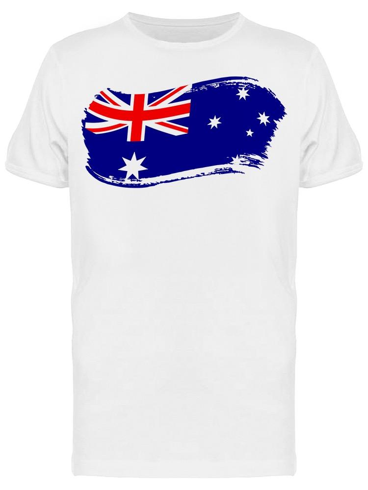 Australian Flag At Top Tee Men's -Image by Shutterstock