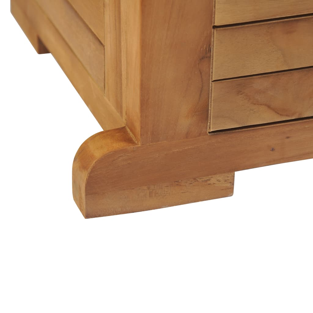 vidaXL Folding Bar Table 61"x20.9"x41.3" Solid Teak Wood