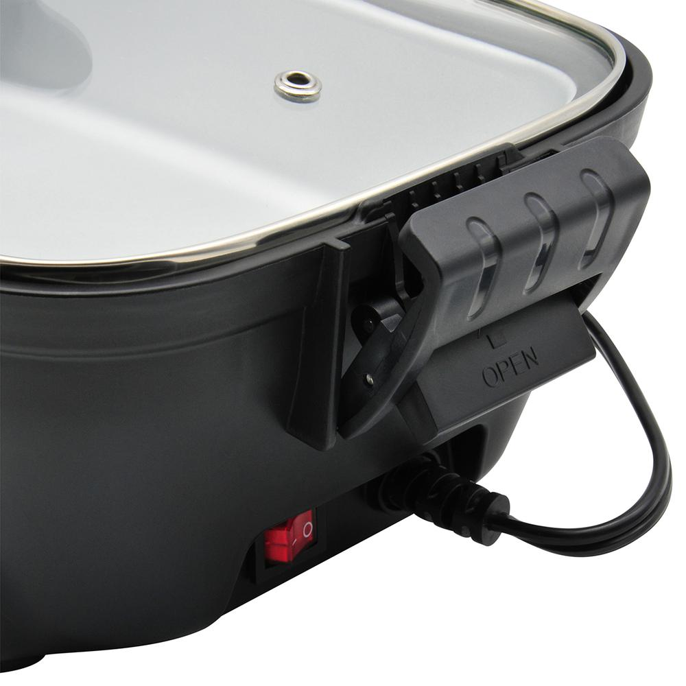 RoadPro 12V Roaster Personal-Sized Roaster for Car or Truck and Camping or Tailgating RPSC200