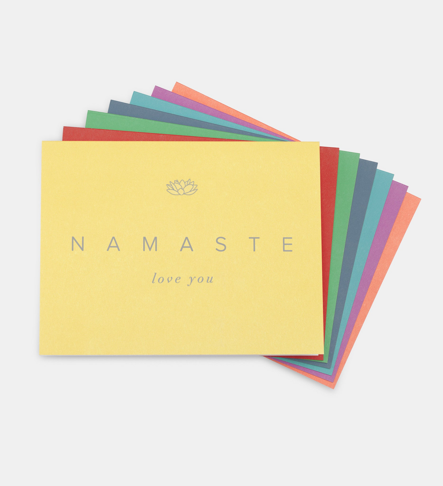 NAMASTE "Love You" Cards (Set of 7)