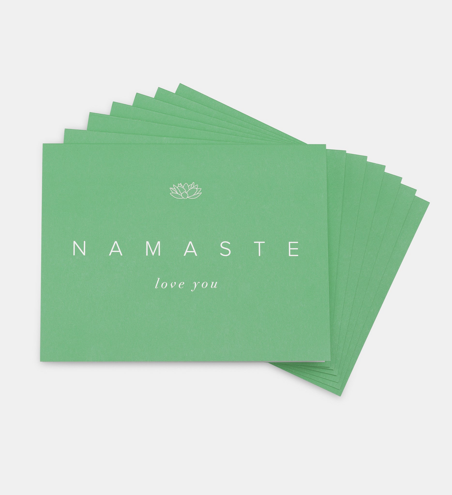 NAMASTE "Love You" Cards (Set of 7)
