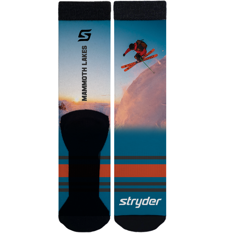 Skiing Sock Name Drop