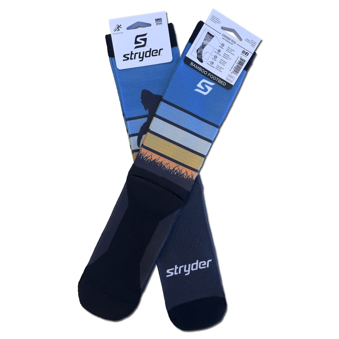 Skiing Sock Name Drop