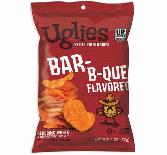 UGLIES KETTLE CHIPS - BAR-B-QUE (PK 10)