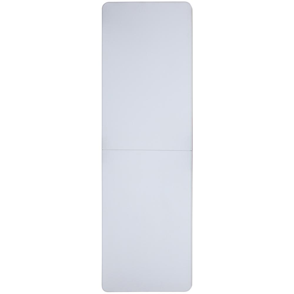 8-Foot Height Adjustable Bi-Fold Granite White Plastic Banquet and Event Folding Table with Carrying Handle