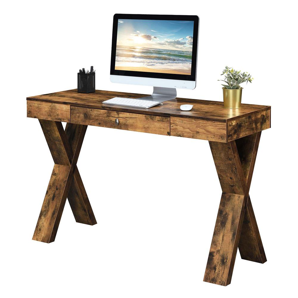 Newport 1 Drawer Desk, Barnwood