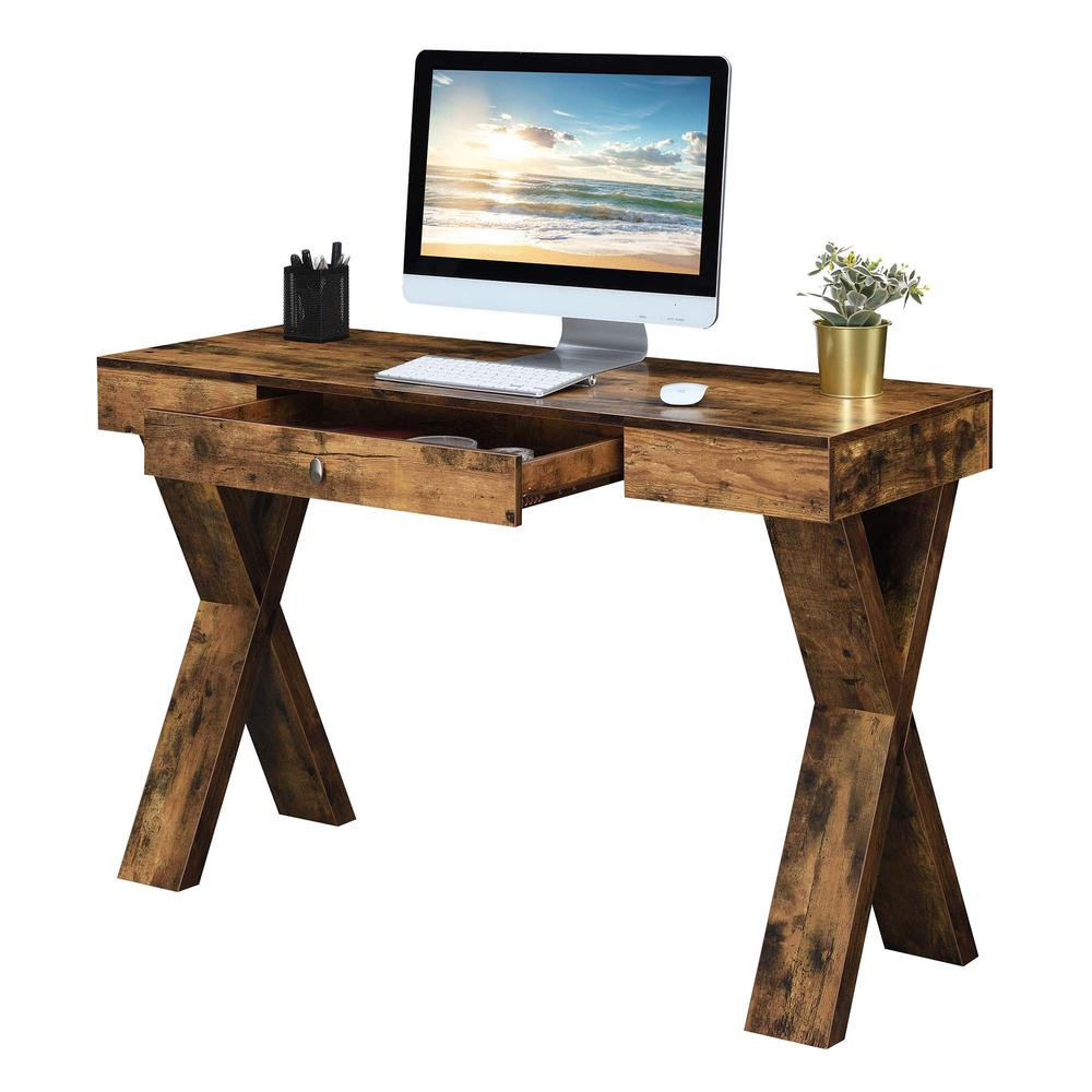 Newport 1 Drawer Desk, Barnwood