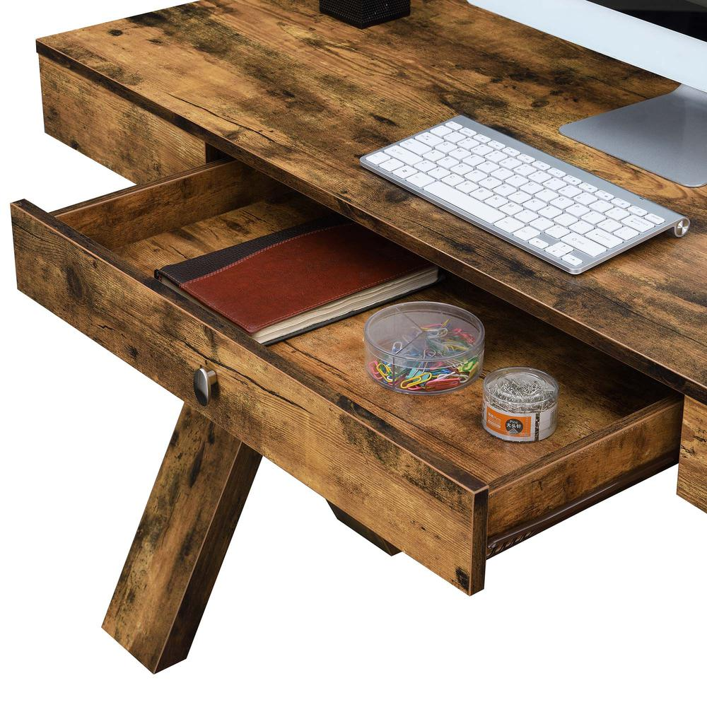 Newport 1 Drawer Desk, Barnwood