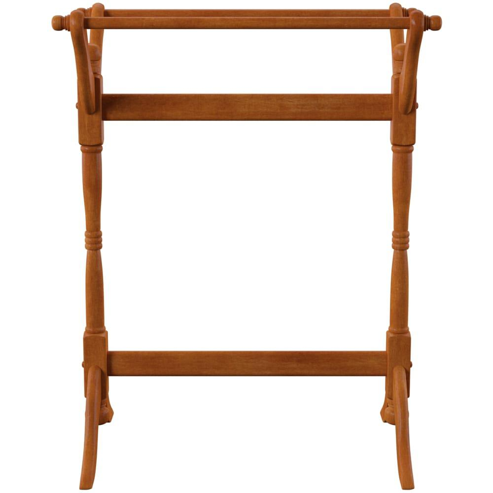 Oak Blanket/Quilt Rack