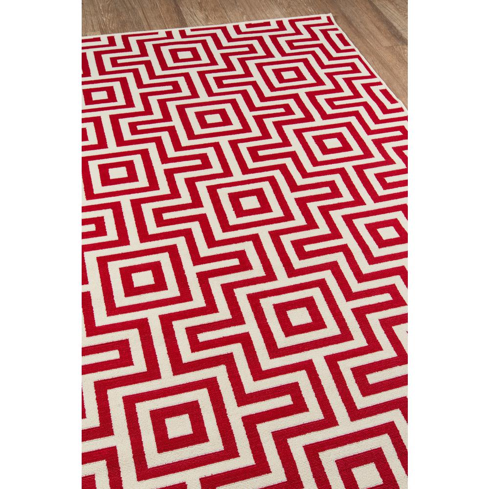 Baja Area Rug, Red, 7'10" X 10'10"