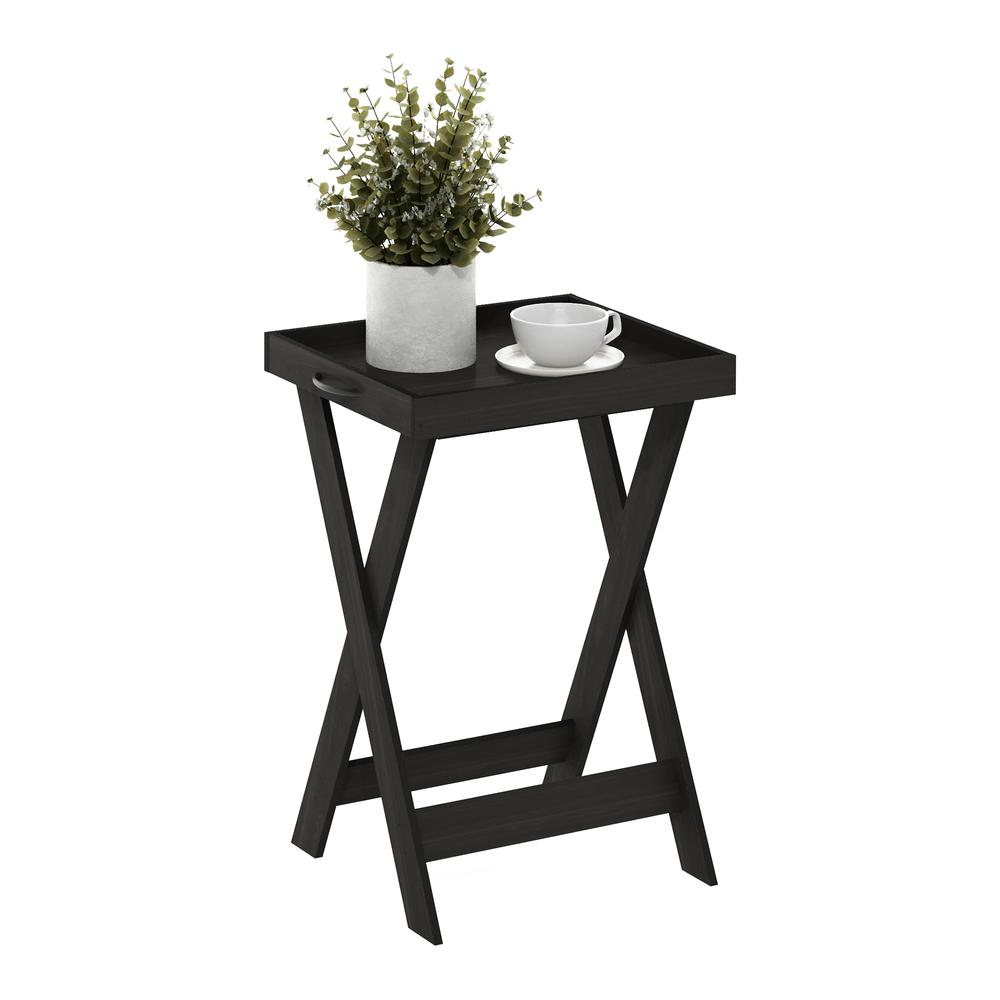 Classic Tray Table with Removable Tray, Espresso