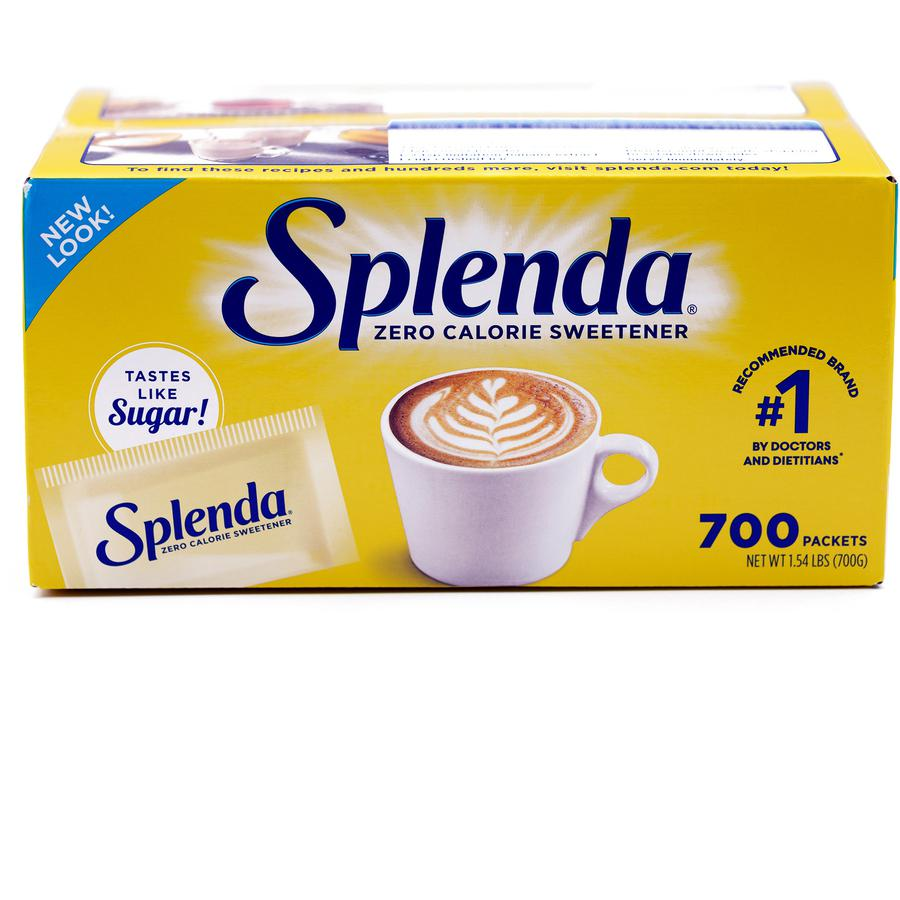 Splenda Single-serve Sweetener Packets - 0.035 oz (1 g) - Artificial Sweetener - 700/Box