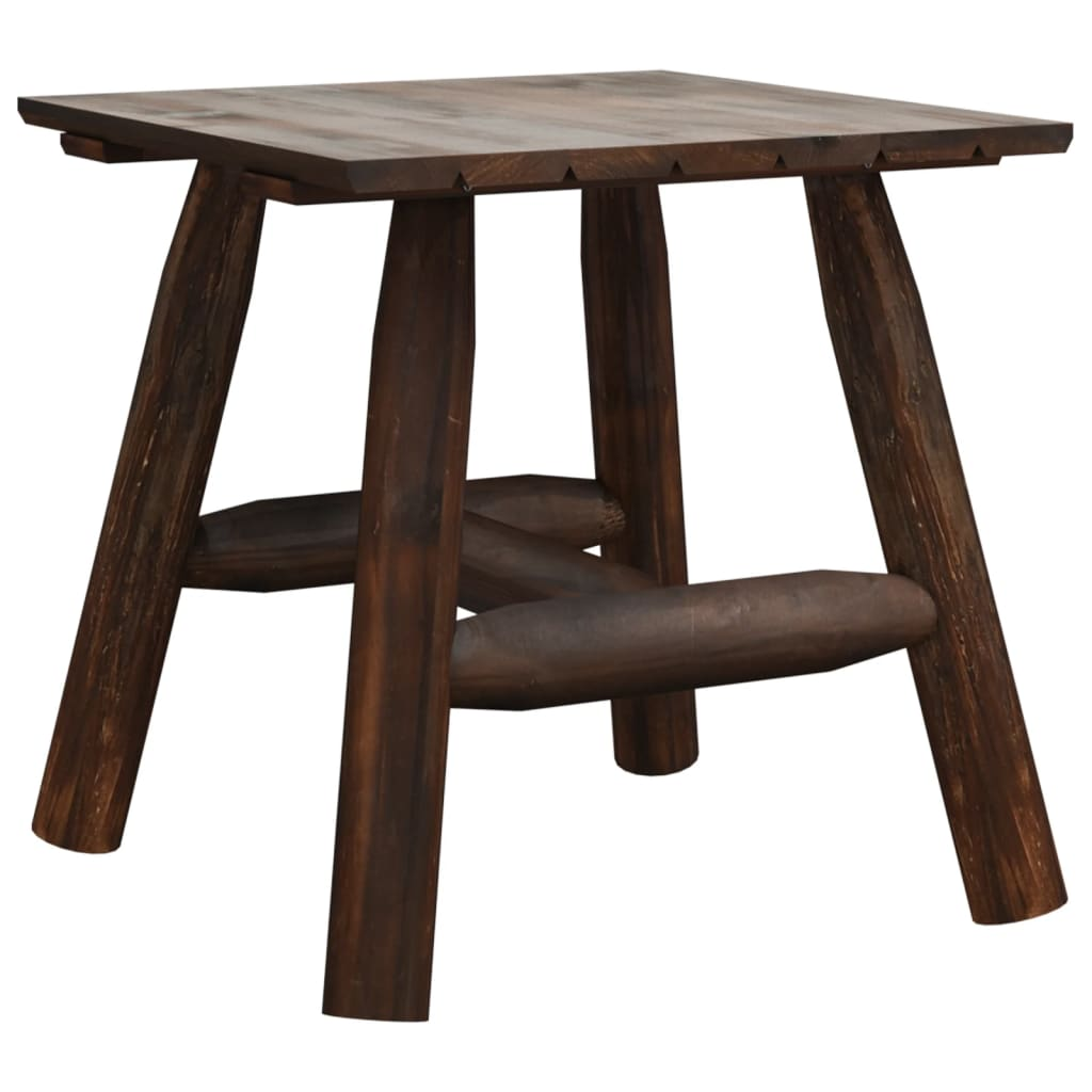 vidaXL 3 Piece Patio Lounge Set Solid Wood Spruce