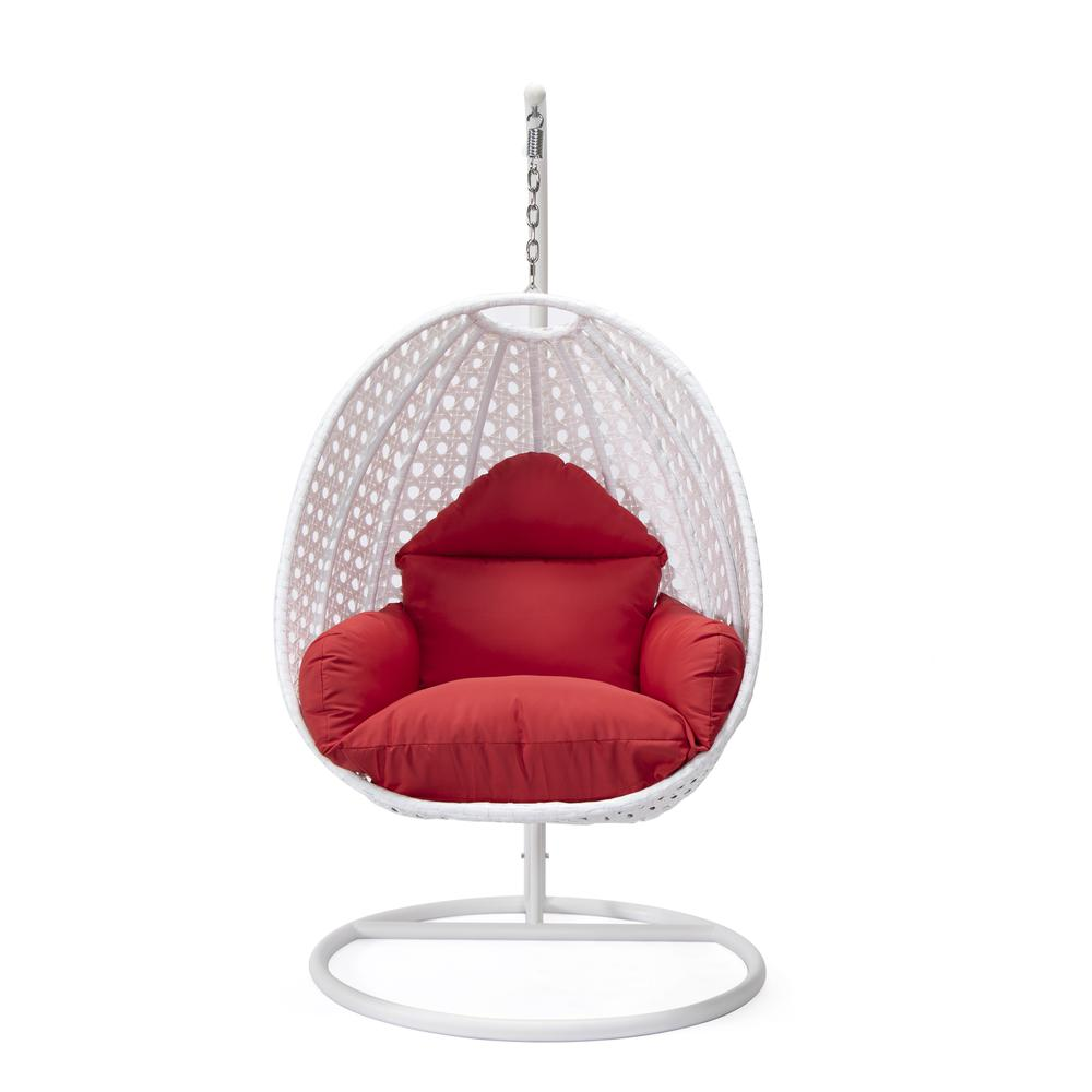 Charcoal Wicker Hanging Egg Swing Chair