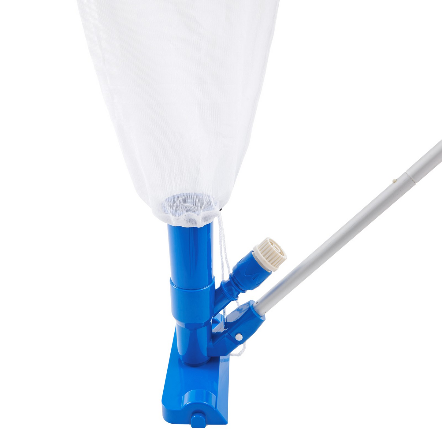 VEVOR Portable Pool Vacuum, Handheld Pool Vacuum Cleaner with 3 Scrub Brushes & 56" 6 Sections Pole, Swimming Pool Jet Cleaner for Above Ground Pool, Inflatable Pool, Spas, Ponds & Fountains