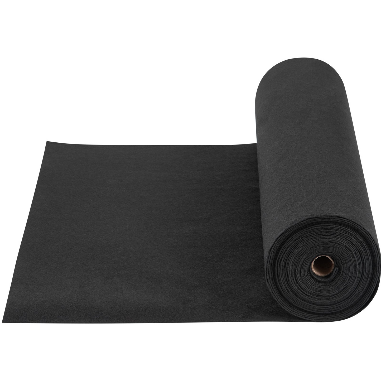 VEVOR Garden Weed Barrier Fabric, 4OZ Heavy Duty Geotextile Landscape Fabric, 15ft x 20ft Non-Woven Weed Block Gardening Mat for Ground Cover, Weed Control Cloth, Landscaping, Underlayment, Black