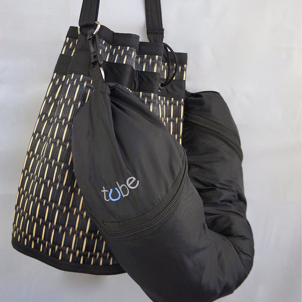 the tube ~ the only travel pillow you stuff with clothes