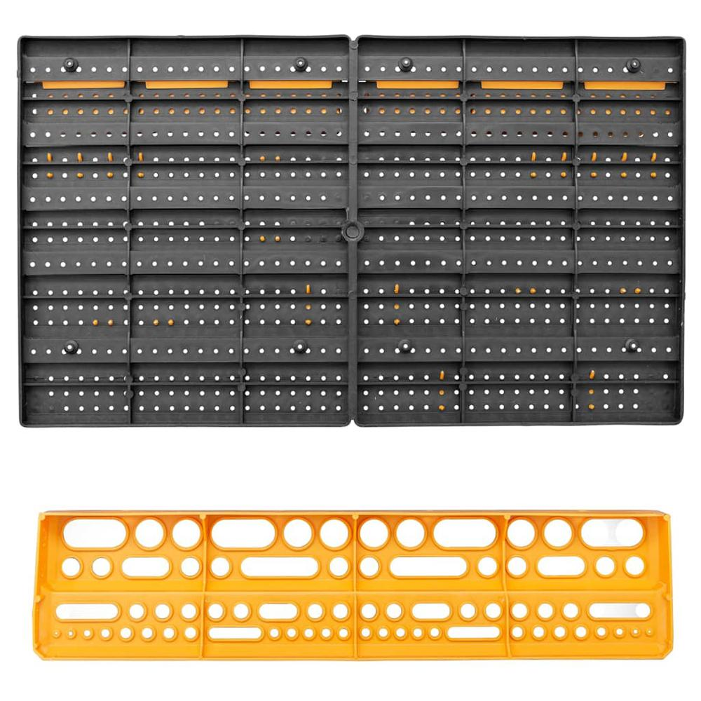 Tool Wall 25.4"x15.2" 26 Tool Holders PP