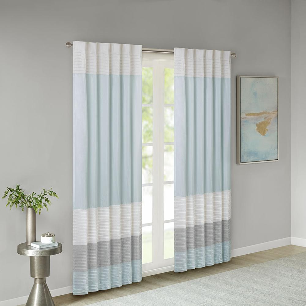Polyoni Pintuck Window Panel w/ Lining,MP40-4373