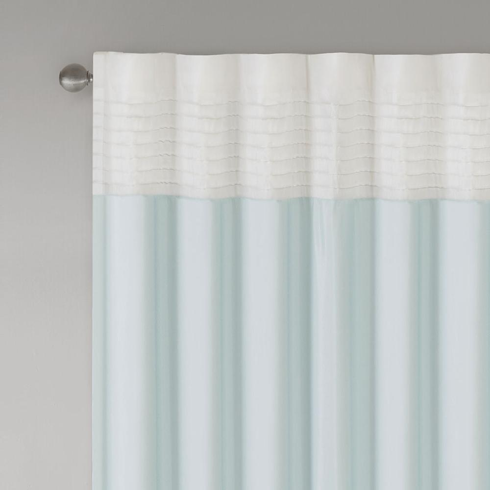 Polyoni Pintuck Window Panel w/ Lining,MP40-4373
