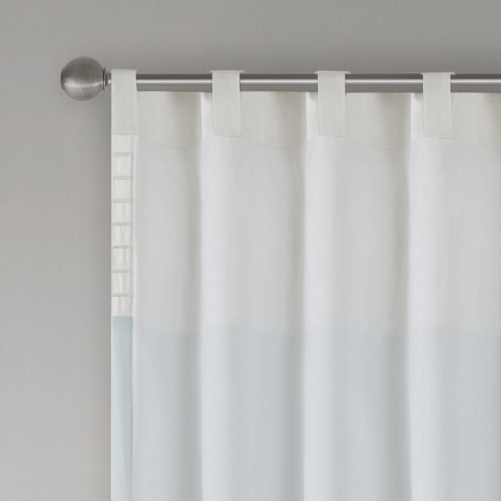 Polyoni Pintuck Window Panel w/ Lining,MP40-4373
