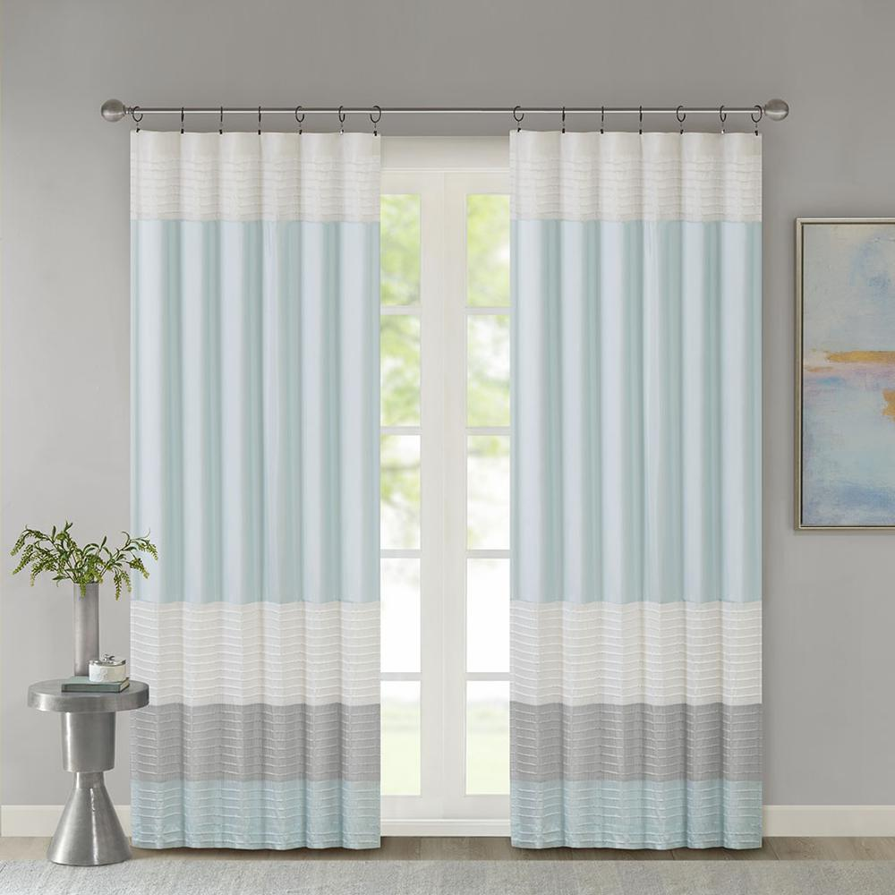 Polyoni Pintuck Window Panel w/ Lining,MP40-4373