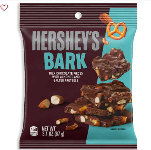 HERSHEY'S BARK PEG BAG (PK 12)
