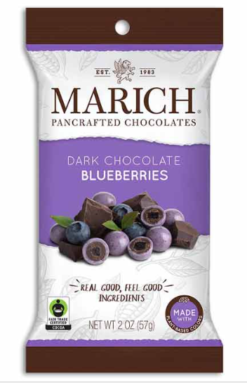 MARICH COUNTER PEG BAG - DARK BLUEBERRIES (PK 12)