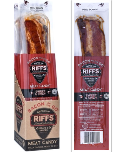 RIFFS BACON ON THE GO - SWEET & SPICY (PK 12)