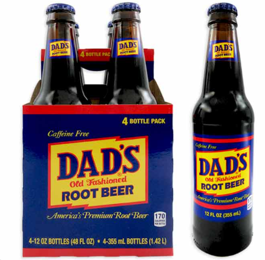 DADS - ROOT BEER SODA (6/4PK)