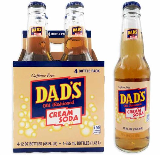 DADS - CREAM SODA (6/4PK)
