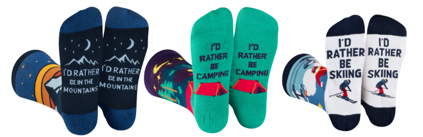 Socks that celebrate self-expression with a bit of attitude! (PK - 30 Pair Mix/Match)