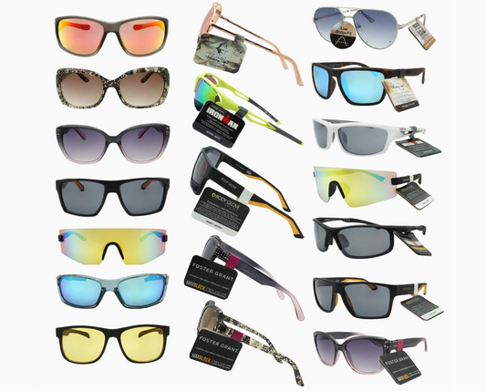 BRANDED Sunglasses Assorted (125 Pcs) Per Case