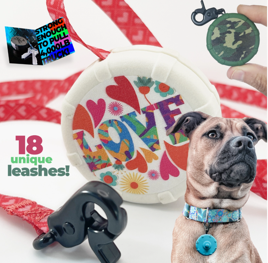 Pets Pocket-Size Wearable DOG LEASH (18 Pc Counter Display Set)