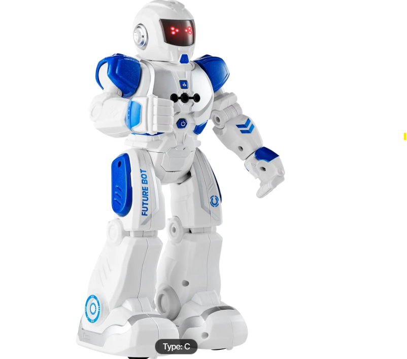 RC Robot Toys for Kids, Gesture Sensing Programmable Remote Control Smart Robot, Interactive Walking Singing Dancing Robot for Age 3 4 5 6 7 8 10 12 Year Old Boys Girls Birthday Gift Present