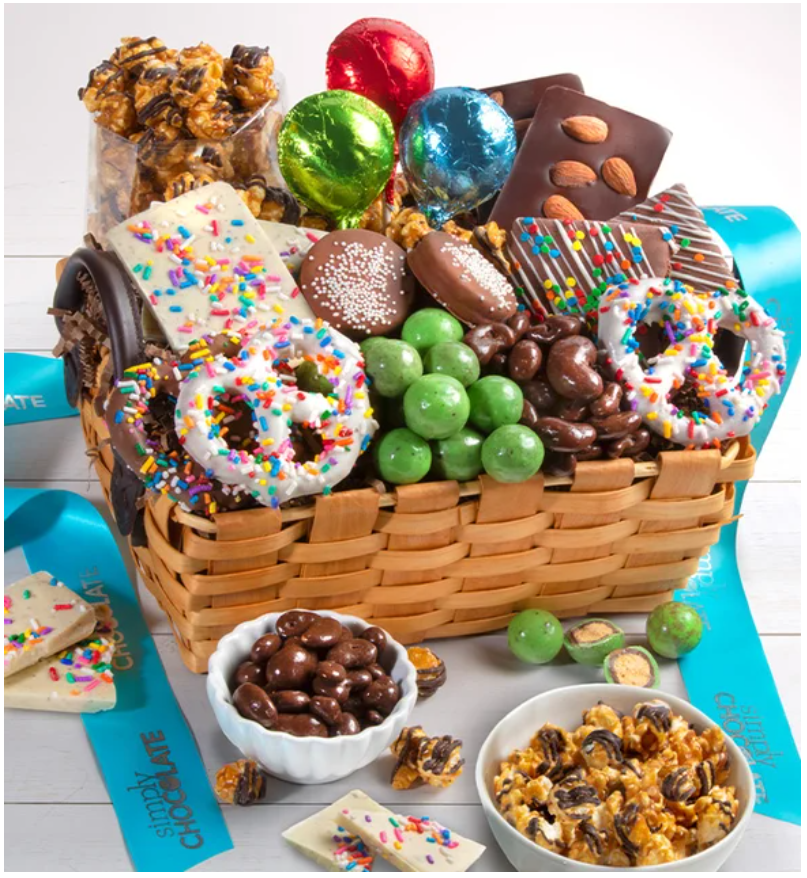 Birthday Sweets Basket