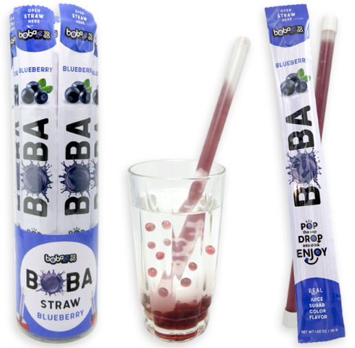 BOBAZZ TO GO BOBA - BLUEBERRY (PK 32)
