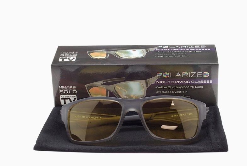 Polarized Night Driving Glasses  in Counter Display (PK : 12 Pcs)