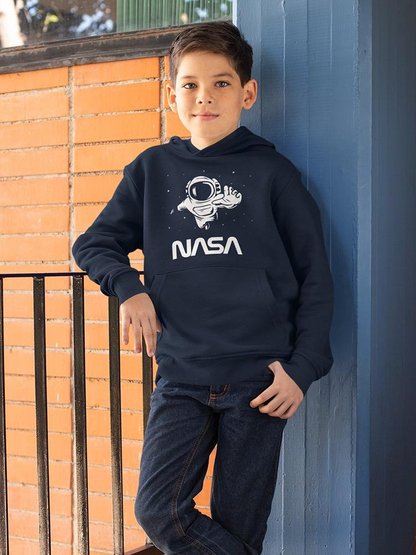 Nasa Astronaut Reaching Camera Hoodie -NASA Designs
