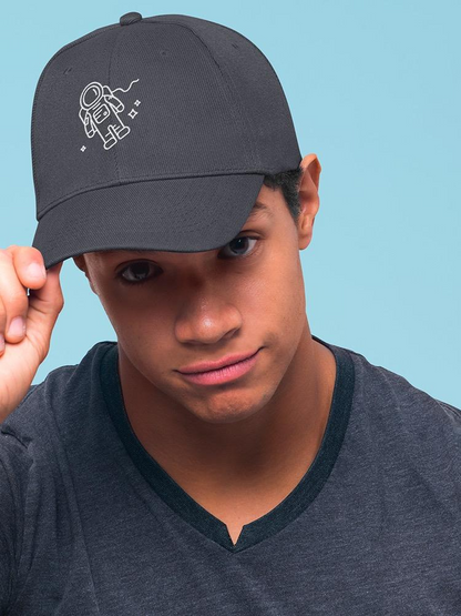 Astronaut White Lineart Hat Hat -Image by Shutterstock