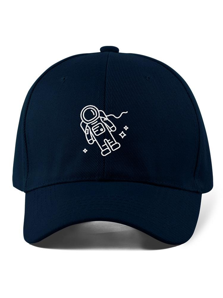 Astronaut White Lineart Hat Hat -Image by Shutterstock