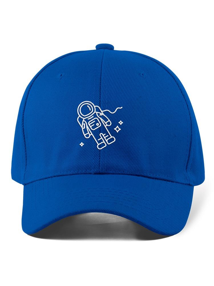 Astronaut White Lineart Hat Hat -Image by Shutterstock