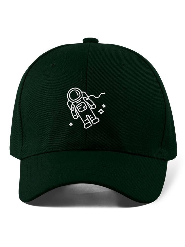 Astronaut White Lineart Hat Hat -Image by Shutterstock