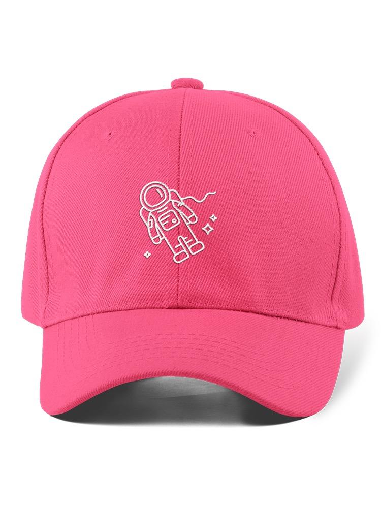 Astronaut White Lineart Hat Hat -Image by Shutterstock